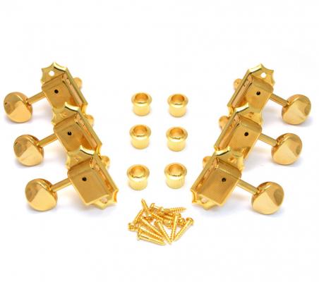 TK-0875-002 Gotoh Gold 3x3 Tuners for Vintage Gibson Les Paul/SG/ES Guitar TK-0875-002